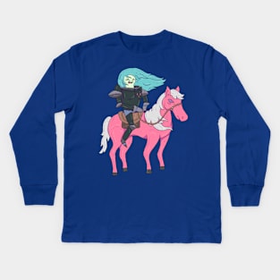 Adventure Time - Sir Slicer Kids Long Sleeve T-Shirt